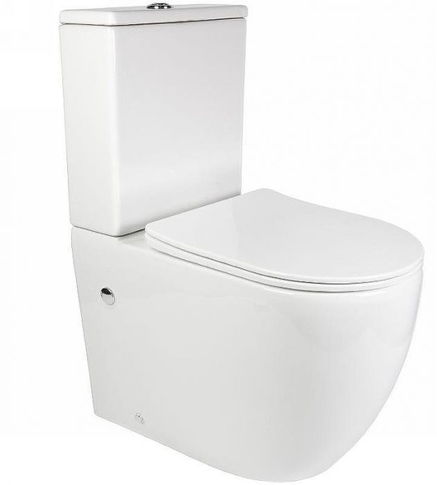 Унитаз компакт Bond F01-00 Белый с бачком и сиденьем Микролифт