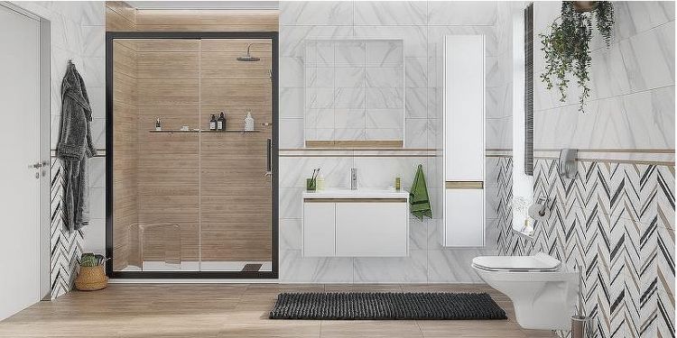 Душевая дверь STWORKI Стокгольм 150 3GW209TTKK000 профиль Черный матовый стекло прозрачное Душевая дверь STWORKI Стокгольм 150 3GW209TTKK000 профиль Черный матовый стекло прозрачное