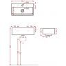 Раковина ARTCERAM WASHBASINS QUL001 01 00 Раковина ARTCERAM WASHBASINS QUL001 01 00