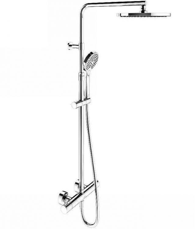 Душевая система Keuco Plan Blue 53926012321 с термостатом Хром Душевая система Keuco Plan Blue 53926012321 с термостатом Хром
