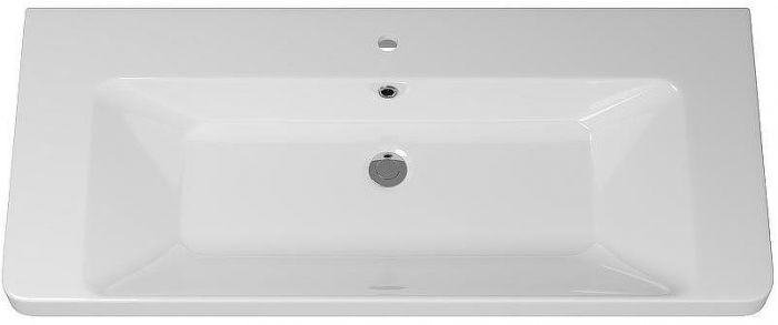 Тумба с раковиной Brevita Victory 105 УТ000016000 подвесная Зеленая матовая