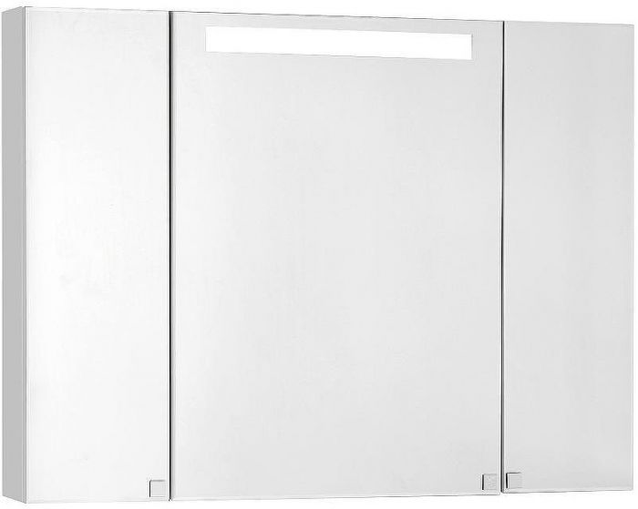 Зеркальный шкаф Aquaton Мадрид 100 1A111602MA010 с подсветкой Белый