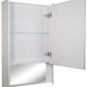 Зеркальный шкаф Reflexion Box 500х800 RF2420WH с подсветкой Белый матовый