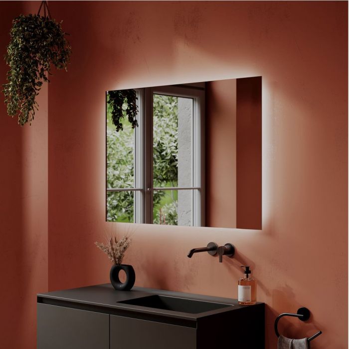 Зеркало SANCOS c подсветкой Square, 1000х700, SQ1000