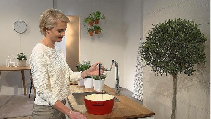 Смеситель для кухни Hansgrohe Metris 14820000 Хром