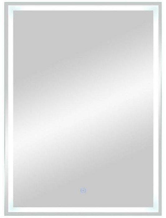 Зеркальный шкаф Art&Max Techno AM-Tec-600-800-1D-L-DS-F с подсветкой с сенсорным выключателем Белый