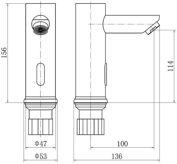 Смеситель для раковины Fashun A513-1 цвет Сатин