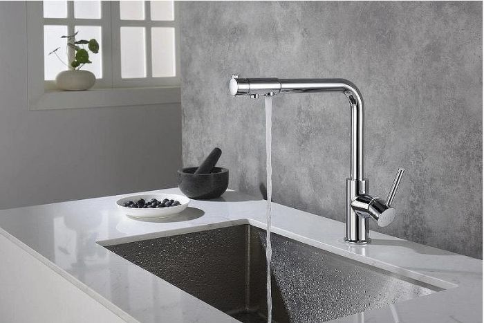 Смеситель для кухни Aquatek Европа AQ1386CR Хром