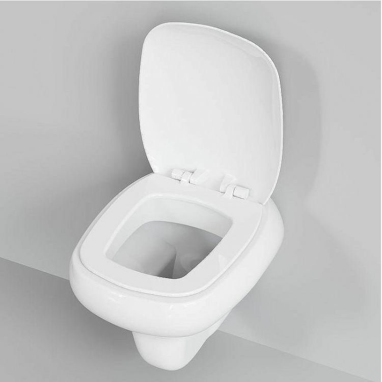 Унитаз Ambassador Diamond 123T20001R-122T20001 подвесной Белый глянцевый с сиденьем Микролифт