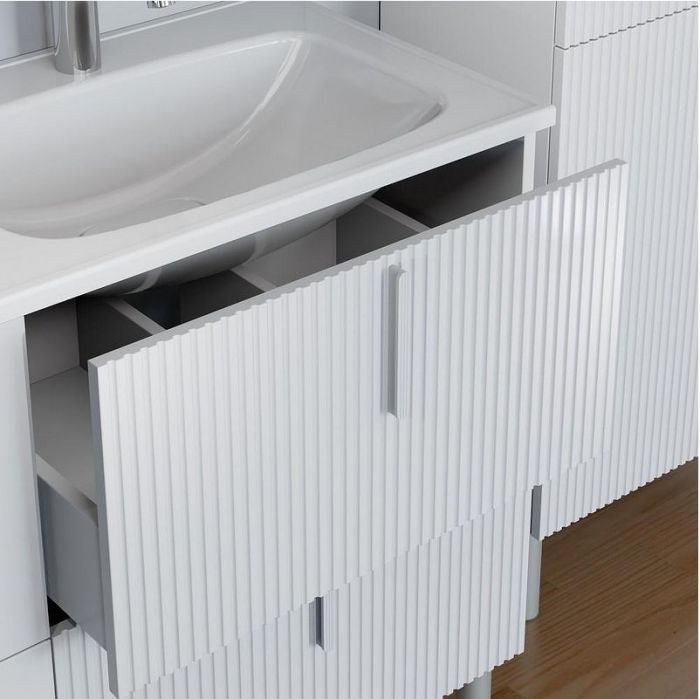 Тумба под раковину СанТа Вега 120 700451 Белая
