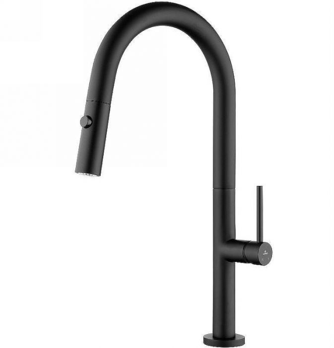 Смеситель для кухни Kaiser Merkur 26466-2 Черный матовый