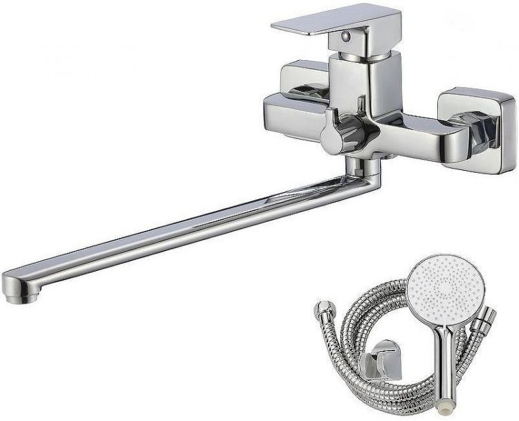 Смеситель для ванны WesnaArt Narcis NAR06-320-25221 универсальный Хром