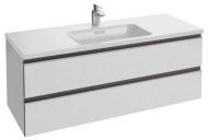 Тумба под раковину 120 см Jacob Delafon Vox EB2021-RA-G1C белый