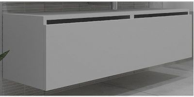 Тумба Boheme Armadi Art Flat Vallessi Uno-S 140 897-140-W подвесная Белый глянец