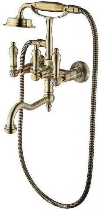 Смеситель для ванны Caprigo Adria-Classic Metal Edition 03M-510-vot Бронза