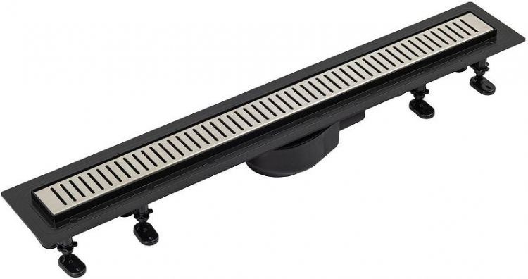 Душевой лоток Logan L007L-750 348105 с решеткой цвет Нержавеющая сталь