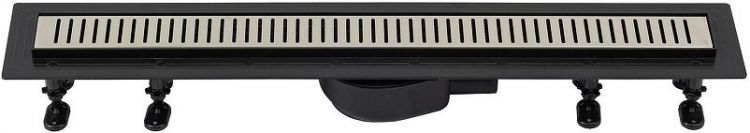 Душевой лоток Logan L007L-750 348105 с решеткой цвет Нержавеющая сталь