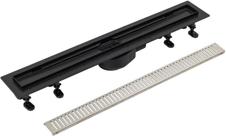 Душевой лоток Logan L007L-750 348105 с решеткой цвет Нержавеющая сталь