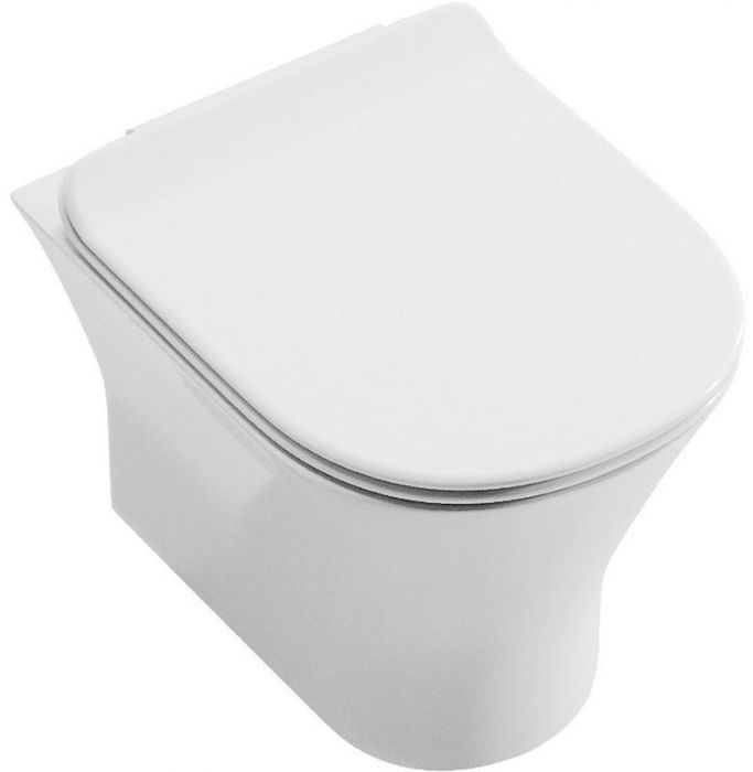 Комплект унитаза с инсталляцией Orange CI01-100W+APB188 с сиденьем Микролифт и Белой глянцевой клавишей смыва