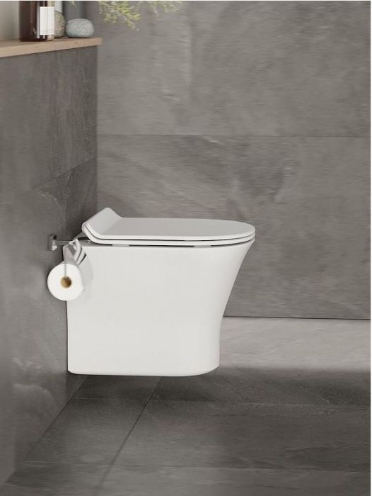 Комплект унитаза с инсталляцией Orange CI01-100W+APB188 с сиденьем Микролифт и Белой глянцевой клавишей смыва