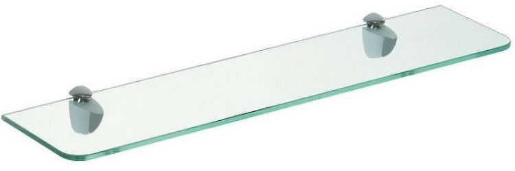 Стеклянная полка Aquaton Ария 50 1A140403AA010 Хром Глянцевая