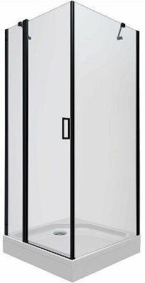 Душевой уголок Triton Йота-Блэк 90х90 Щ0000054037 профиль Черный стекло прозрачное