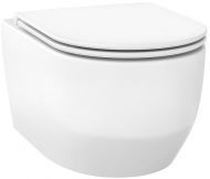 Унитаз Wellsee Croquis 182611001 подвесной цвет Белый глянцевый с сиденьем Микролифт