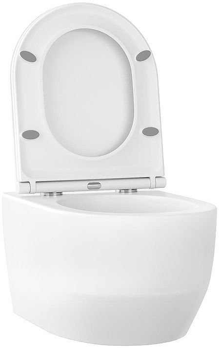 Унитаз Wellsee Croquis 182611001 подвесной цвет Белый глянцевый с сиденьем Микролифт