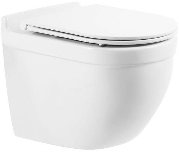 Сиденье для унитаза BelBagno BB870SC Белое с микролифтом