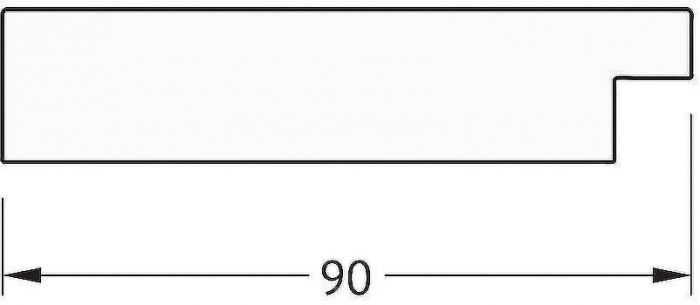 Зеркало Evoform Exclusive-G 106х106 BY 4453 с гравировкой в багетной раме - Чеканка серебряная 90