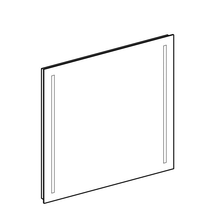 Зеркало Geberit Option с подсветкой 70x65x3.6 [500.587.00.1]
