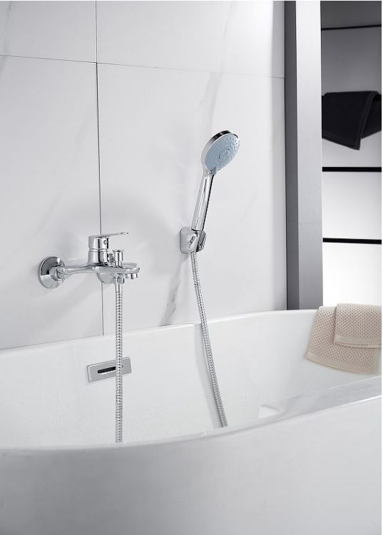 Смеситель для ванны Knotlor Pulse KN-52 цвет Хром