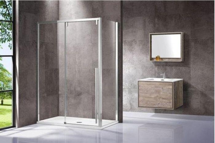 Душевой уголок Vincea Lugano 120х90 VSR-1L9012CL-1 профиль Хром стекло прозрачное