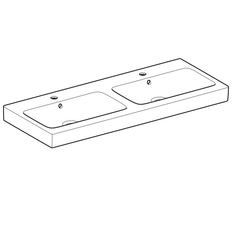 Раковина Geberit iCon, 124120000