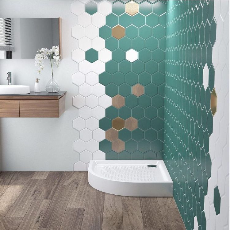 Акриловый поддон для душа Lavinia Boho Rock 90х90 37072900 цвет Белый