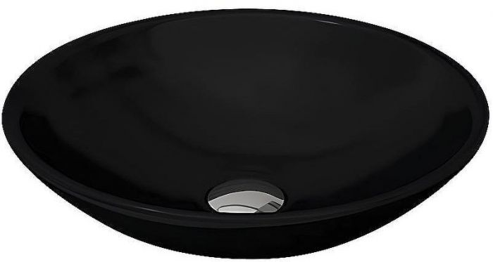 Раковина-чаша Bocchi Lucca Venezia 40 1120-005-0125 Черная глянцевая