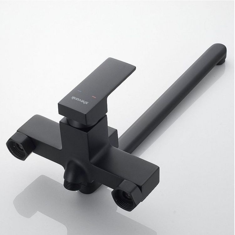 Смеситель для ванны Shevanik S9622H универсальный цвет Черный Смеситель для ванны Shevanik S9622H универсальный цвет Черный