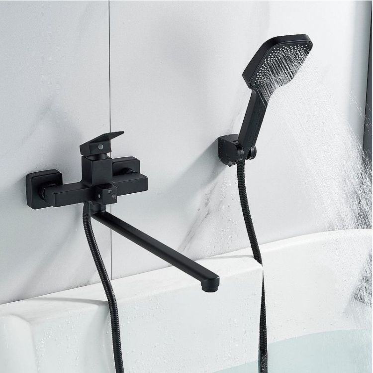 Смеситель для ванны Shevanik S9622H универсальный цвет Черный Смеситель для ванны Shevanik S9622H универсальный цвет Черный