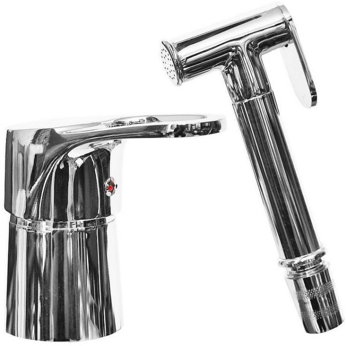Гигиенический душ со смесителем Wisent W5221 цвет Хром