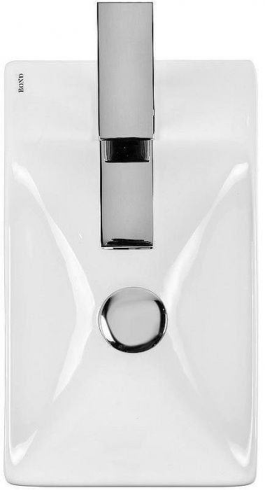 Раковина Bond 38 L S12-380L Белая глянцевая