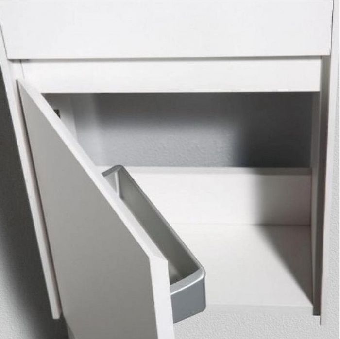 Тумба под раковину BelBagno Pietra Mini 40 PIETRA MINI-400-1A-SO-BL-L подвесная Bianco Lucido
