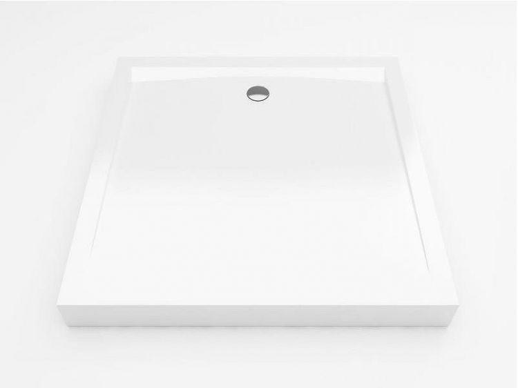 Акриловый поддон для душа Excellent Forma Compact 100 Квадратный высокий