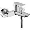 Hansgrohe Rebris E Смеситель для ванны, настенный, цвет: хром