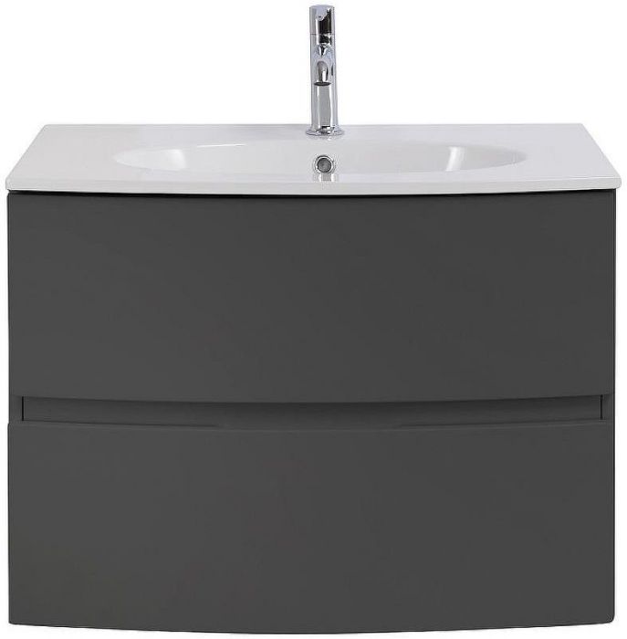Тумба под раковину Cezares Elettra 75 55522 подвесная Grafite