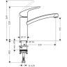 Hansgrohe Focus, Смеситель для кухни, Цвет: сталь