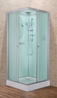 Душевая кабина квадратная ESBANO-80CKR (80х80х210) Душевая кабина квадратная ESBANO-80CKR (80х80х210)