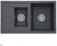 Кухонная мойка Aquaton Делия 87 1A716232DE210 Графит