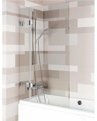 Шторка на ванну Riho VZ Scandic NXT X109 85x150 L G001143120 (GX00162C1) профиль Хром стекло прозрачное