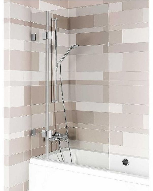 Шторка на ванну Riho VZ Scandic NXT X109 85x150 L G001143120 (GX00162C1) профиль Хром стекло прозрачное