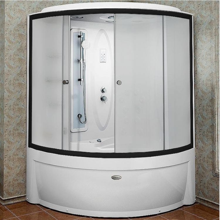 Душевой бокс Radomir Вирсавия К2 170x125 R 1-04-6-2-5-0701 с баней с гидромассажем